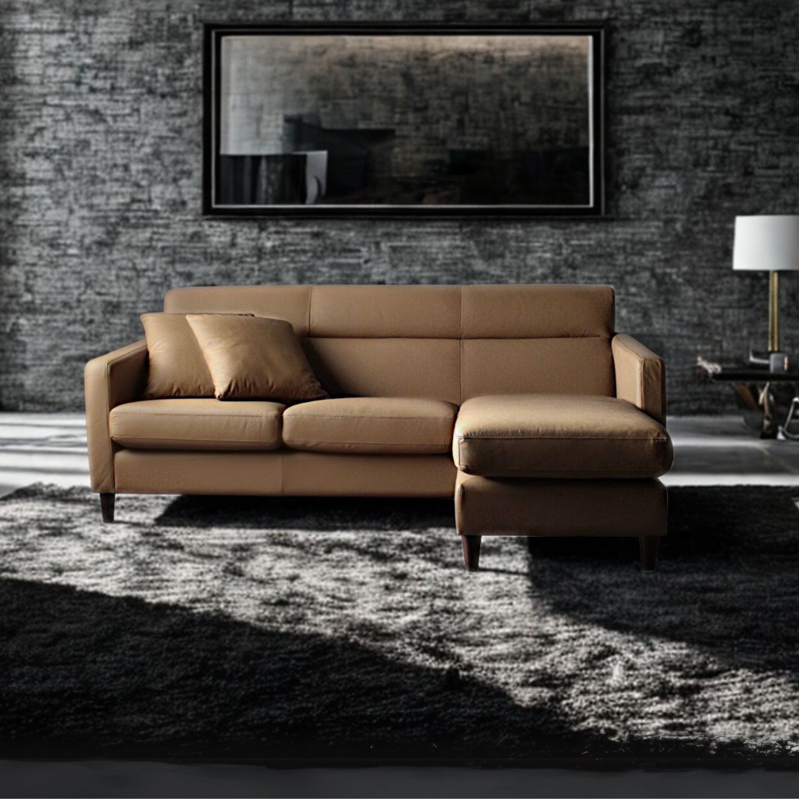 ソファー 革 レザー ソファ 本革 カウチソファ 3人掛けソファ コンパクト カウチ コーナー L字 ソファセット 3シート シンプル Stilosa♯188 スティローザ 幅188cm 本革 半革 厚革1.5mm厚