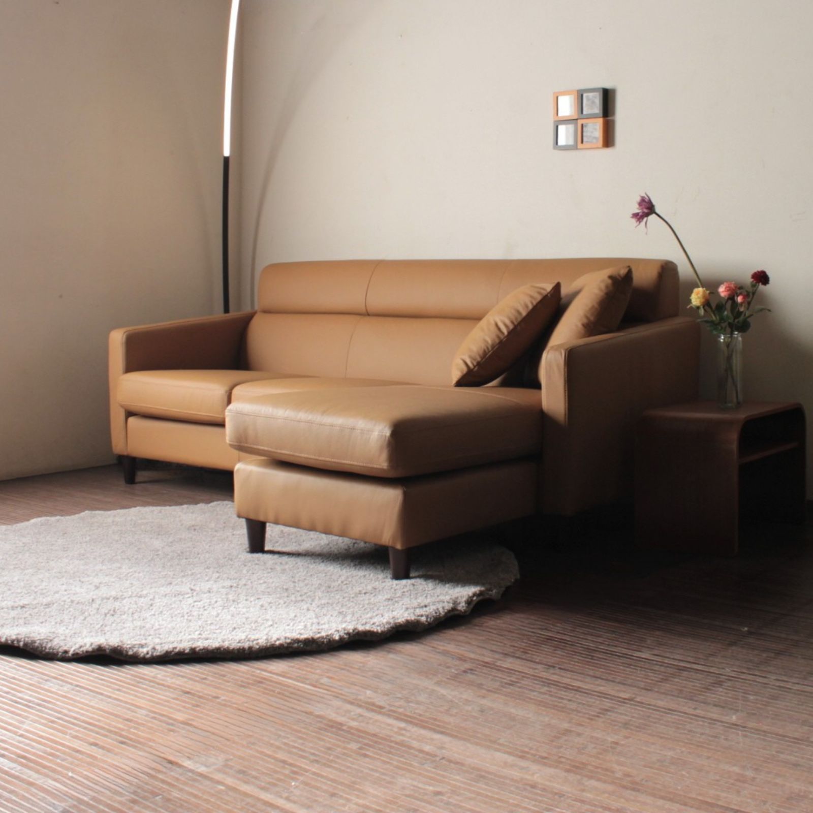 ソファー 革 レザー ソファ 本革 カウチソファ 3人掛けソファ コンパクト カウチ コーナー L字 ソファセット 3シート シンプル Stilosa♯188 スティローザ 幅188cm 本革 総革 厚革1.5mm厚