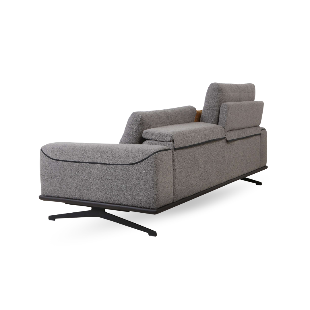 ソファー ソファ 3人掛けソファ 2人掛けソファ コンパクト ローバック ハイバック シンプル ワイドシート モダン ブークレ生地 布地 合成皮革 北欧風 おしゃれ Amabile アマービレ 選べる3サイズ 幅195/175/155cm