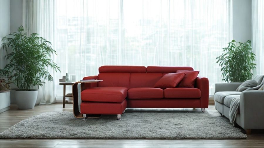 ソファー 革 レザー ソファ 本革 カウチソファ 3人掛けソファ コンパクト コーナー L字 ハイバック ローバック ヘッドレスト 3シート シンプル 黒 Lelax Vogue リラックス ヴォーグ 幅196cm 本革 半革 厚革1.5mm厚