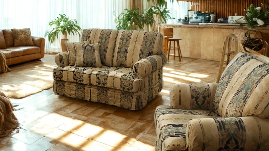 ソファ ソファー 1人掛けソファ アメリカン カバーリングソファ ダイニングソファ ラウンジソファ 応接ソファ コンパクト 会議室 オフィス 待合室 ロビー 柄模様 Nobile ノービレ 幅100cm 布地 ファブリック