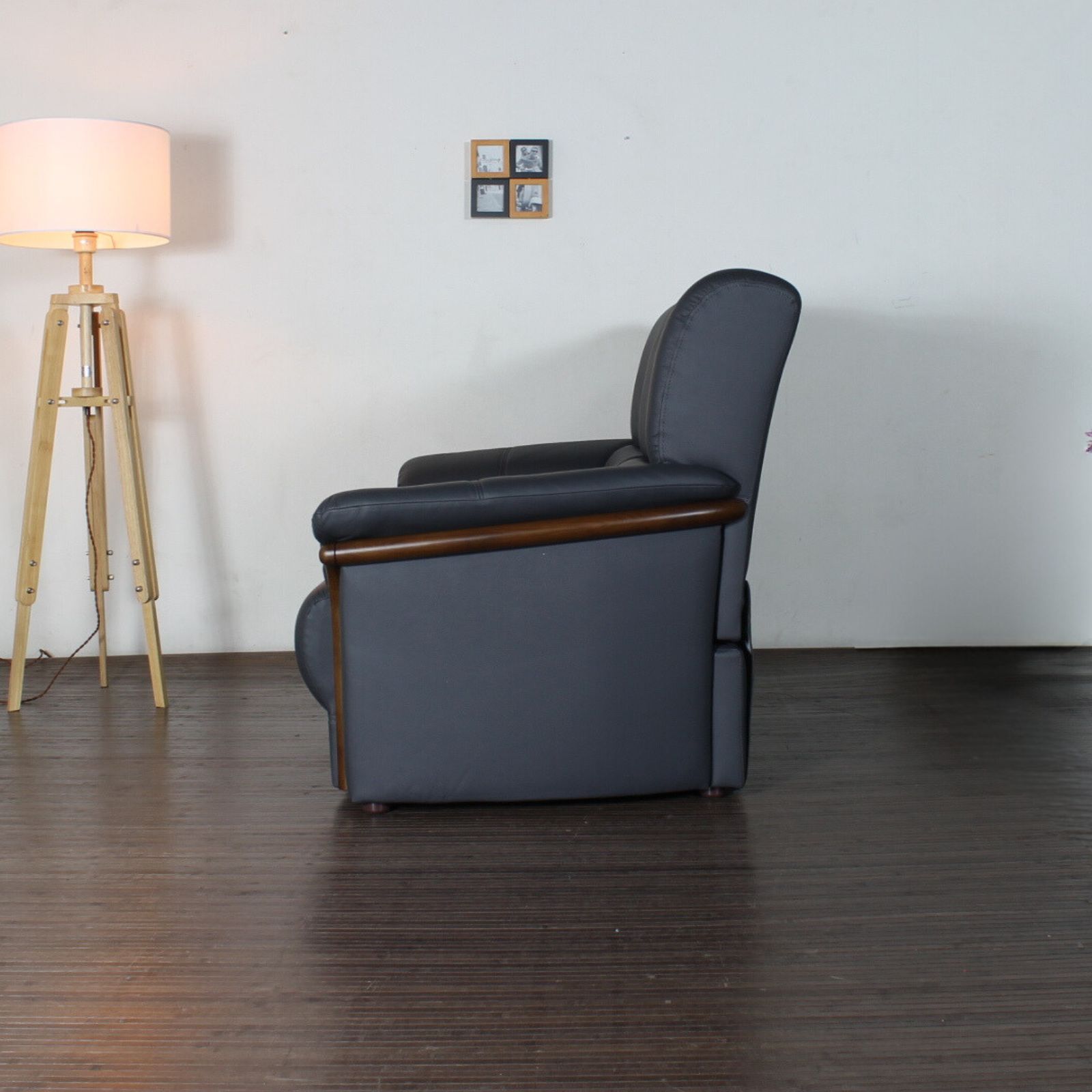 ソファ ソファー 革 レザー 本革  4人掛け コーナーソファ ダイニングソファ ラウンジソファ ハイバック 4シート 大型ソファ 応接ソファ モダン 会議室 オフィス 待合室 ロビー パープル/グレイ Eterna エテルナ 幅217cm 本革 半革 1mm厚