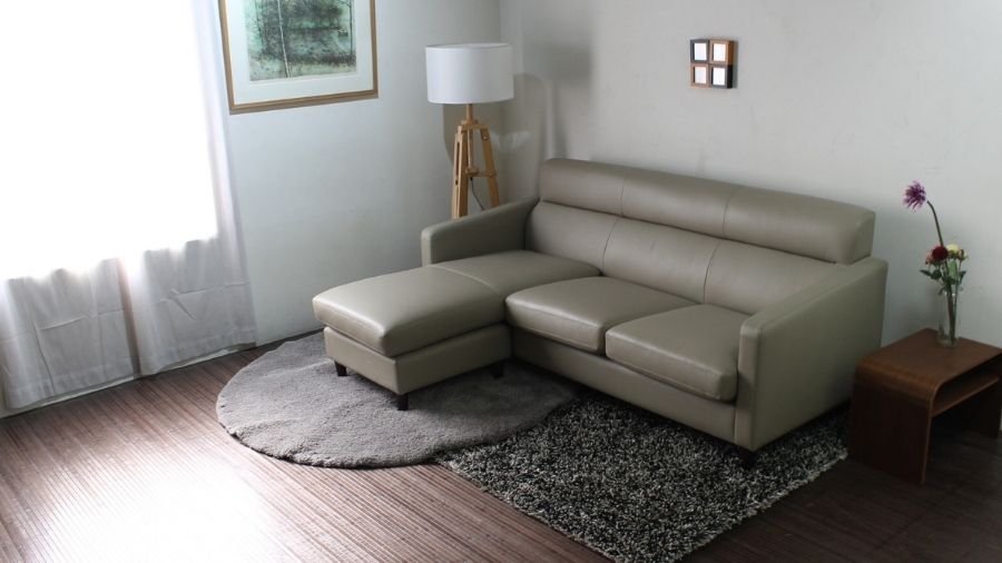 ソファー 革 レザー ソファ 本革 カウチソファ 3人掛けソファ コンパクト カウチ コーナー L字 ソファセット 3シート シンプル Stilosa♯188 スティローザ 幅188cm 本革 半革 1mm厚