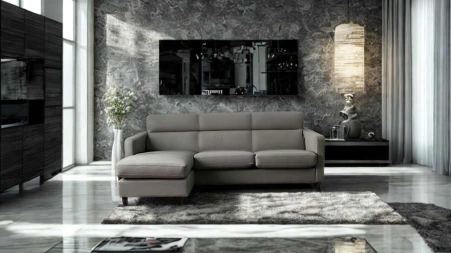 ソファー 革 レザー ソファ 本革 カウチソファ 3人掛けソファ コンパクト カウチ コーナー L字 ソファセット 3シート シンプル Stilosa♯188 スティローザ 幅188cm 本革 半革 1mm厚