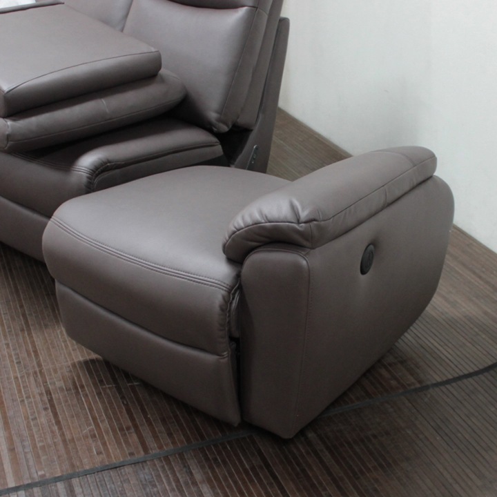 ソファ ソファー リクライニング 2人掛けソファ コンパクト カウチ ソファセット 2シート シンプル モダン 電動 ダークブラウン Lelax Bella Comfort  リラックス ベラ コンフォート 幅150cm 布地