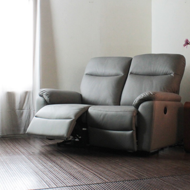 ソファ ソファー リクライニング 2人掛けソファ コンパクト カウチ ソファセット 2シート シンプル モダン 電動 ダークブラウン Lelax Bella Comfort  リラックス ベラ コンフォート 幅150cm 布地