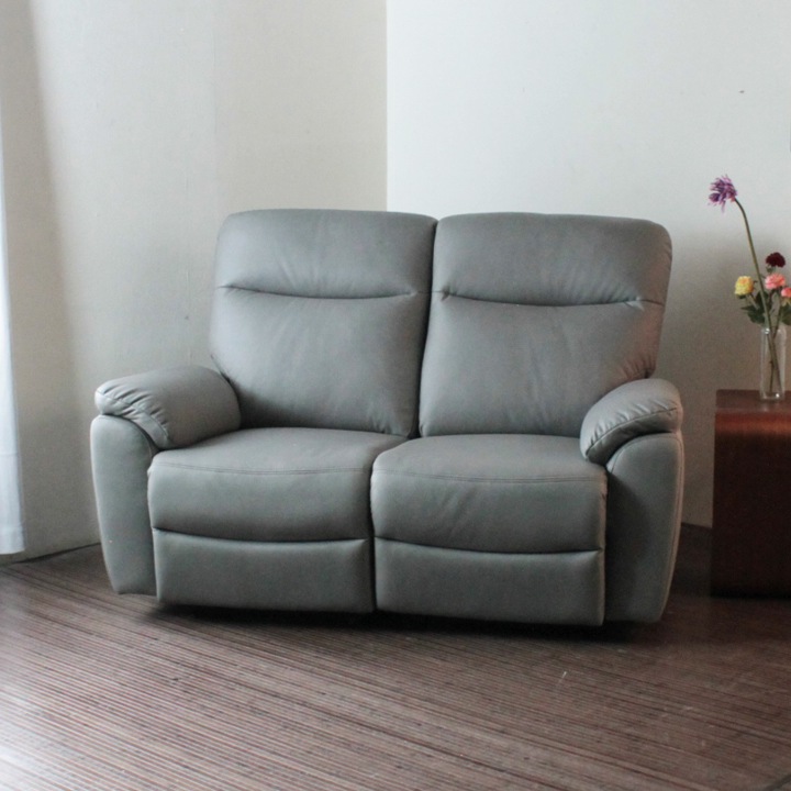 ソファ ソファー リクライニング 2人掛けソファ コンパクト カウチ ソファセット 2シート シンプル モダン 電動 ダークブラウン Lelax Bella Comfort  リラックス ベラ コンフォート 幅150cm 布地