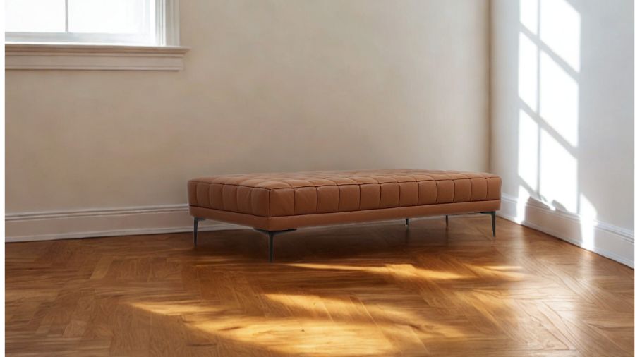 ソファ ソファー 革 レザー 本革 ベンチタイプ アイランドソファ 3人掛けソファ ダイニングソファ ラウンジソファ コンパクト ローソファ ローバック 応接ソファ シンプル オフィス 待合室 ロビー  Quadro Panca クアドロ パンカ 幅160cm 本革 半革 厚革1.5mm厚