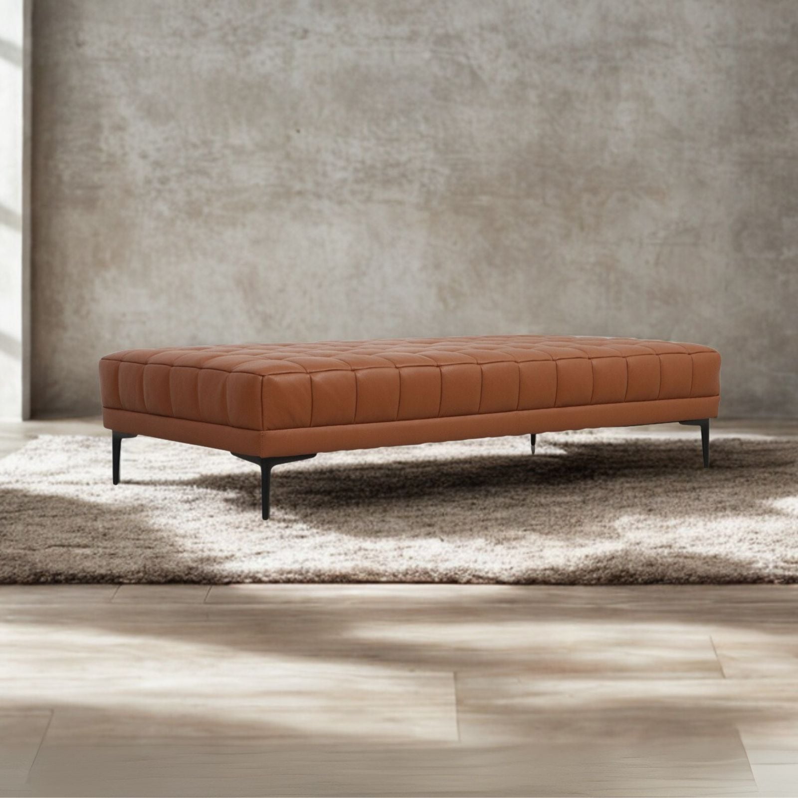 ソファ ソファー 革 レザー 本革 ベンチタイプ アイランドソファ 3人掛けソファ ダイニングソファ ラウンジソファ コンパクト ローソファ ローバック 応接ソファ シンプル オフィス 待合室 ロビー  Quadro Panca クアドロ パンカ 幅160cm 本革 半革 厚革1.5mm厚