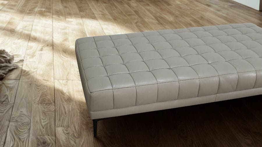 ソファ ソファー 革 レザー 本革 ベンチタイプ アイランドソファ 3人掛けソファ ダイニングソファ ラウンジソファ コンパクト ローソファ ローバック 応接ソファ シンプル 会議室 オフィス 待合室 ロビー  Quadro Panca クアドロ パンカ 幅160cm 本革 半革 1mm厚