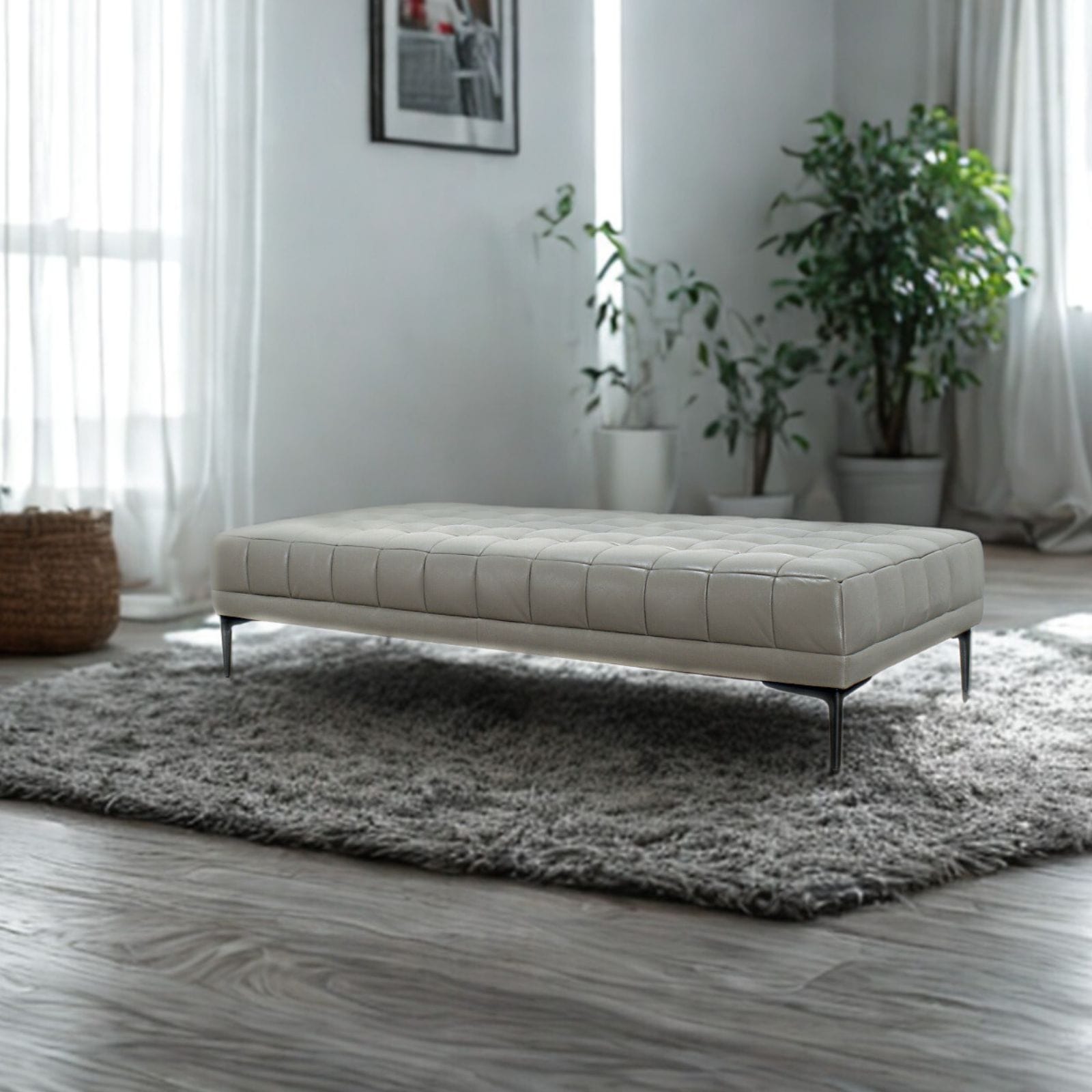 ソファ ソファー 革 レザー 本革 ベンチタイプ アイランドソファ 3人掛けソファ ダイニングソファ ラウンジソファ コンパクト ローソファ ローバック 応接ソファ シンプル 会議室 オフィス 待合室 ロビー  Quadro Panca クアドロ パンカ 幅160cm 本革 半革 1mm厚