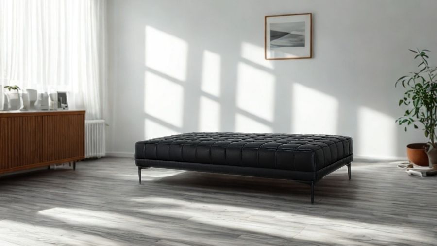 ソファ ソファー 革 レザー 本革 ベンチタイプ アイランドソファ 3人掛けソファ ダイニングソファ ラウンジソファ コンパクト ローソファ ローバック 応接ソファ シンプル 会議室 オフィス 待合室 ロビー  Quadro Panca クアドロ パンカ 幅160cm 本革 半革 1mm厚