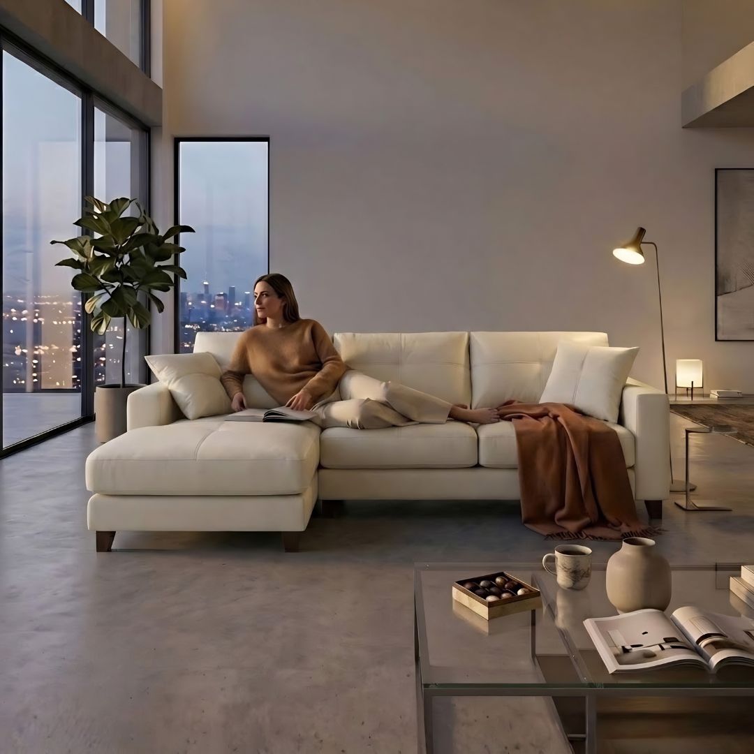 ソファー ソファ 本革 カウチソファ 3人掛け コーナーソファ L字 ローバック 自社ブランド 大型ソファ ワイド 2人掛け 三人掛け レザー モダン 応接室 リビング おしゃれ  Lelax Vivace-250 リラックス ヴィヴァーチェ 幅250cm 本革 半革 1mm厚