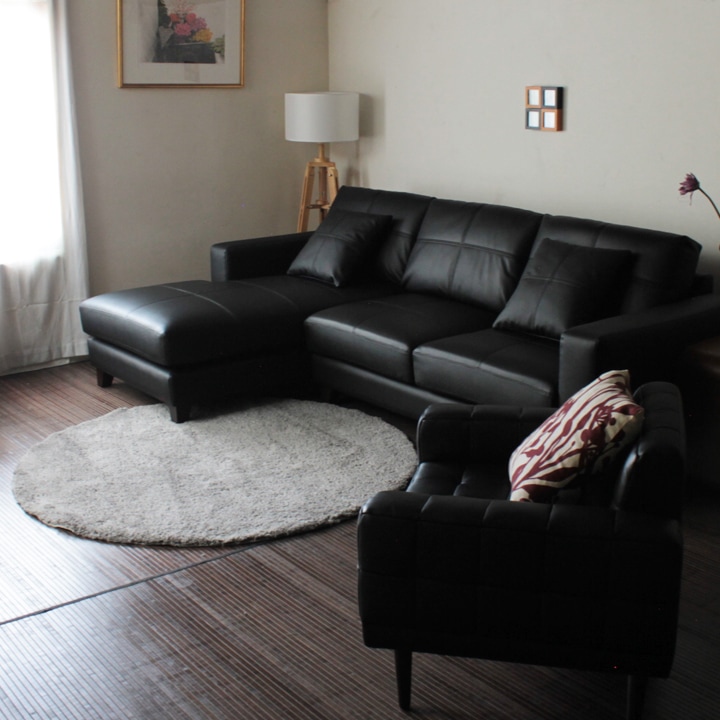 ソファー 革 レザー ソファ 本革 カウチソファ 3人掛けソファ ワイド