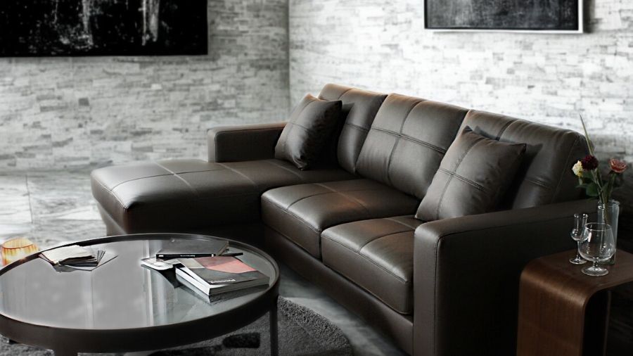 ソファ ソファー 革 レザー 本革 カウチソファ 3人掛けソファ ワイド 大型 カウチ コーナー L字  ローバック 3シート シンプル 黒 ブラック Lelax Vivace-250 リラックス ヴィヴァーチェ 幅250cm 本革 半革 厚革1.5mm厚