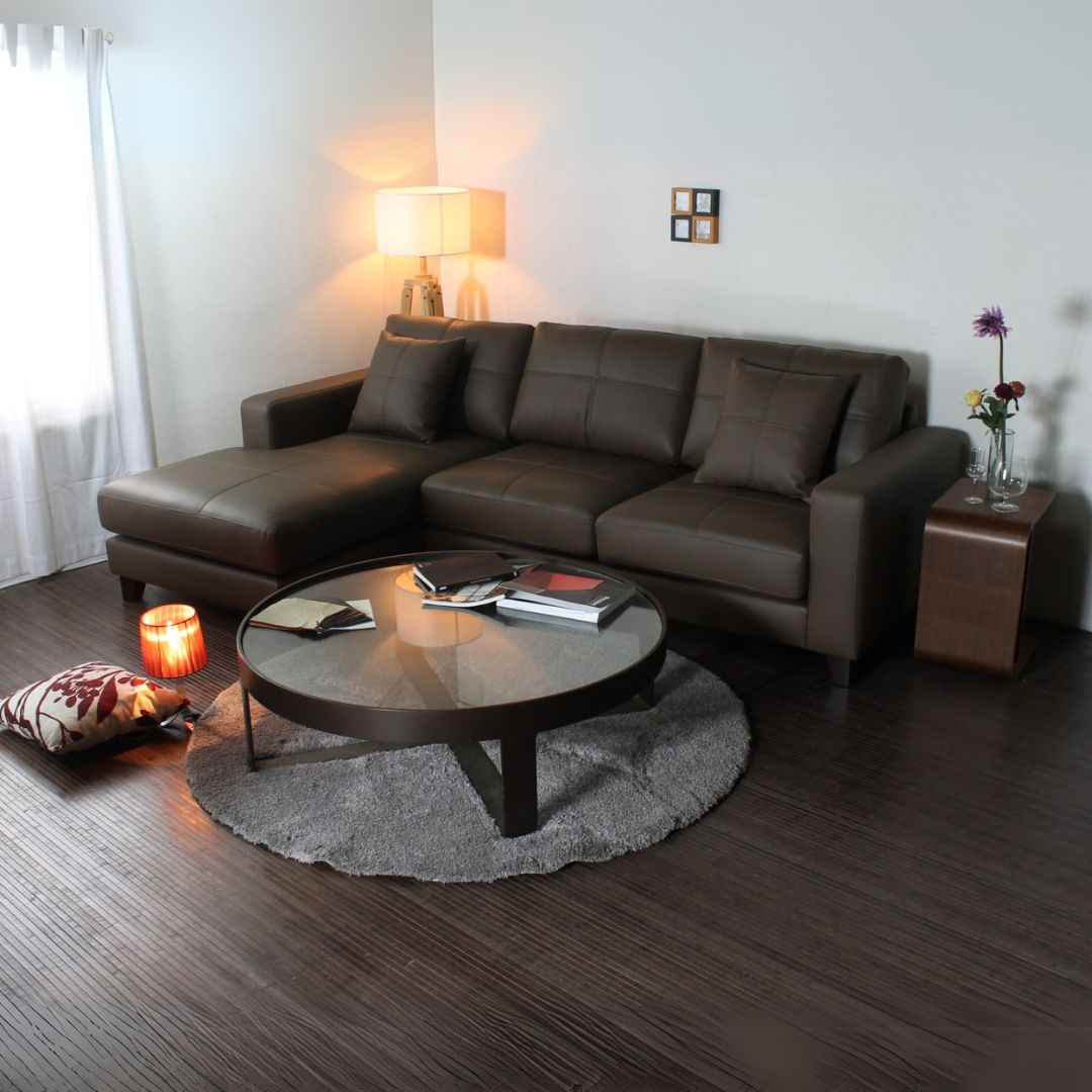 ソファ ソファー 革 レザー 本革 カウチソファ 3人掛けソファ ワイド 大型 カウチ コーナー L字  ローバック 3シート シンプル 黒 ブラック Lelax Vivace-250 リラックス ヴィヴァーチェ 幅250cm 本革 半革 厚革1.5mm厚