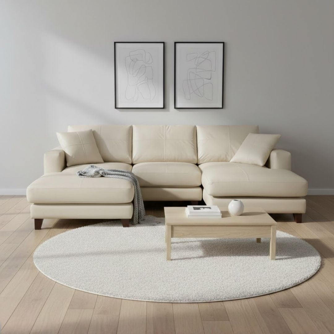 ソファー 革 レザー ソファ 本革 カウチソファ 3人掛けソファ ワイド 大型 大きい カウチ コーナー L字 ローバック シンプル 3シート 黒 ブラック Lelax Vivace-250 リラックス ヴィヴァーチェ 幅250cm 本革 半革 本革1mm厚