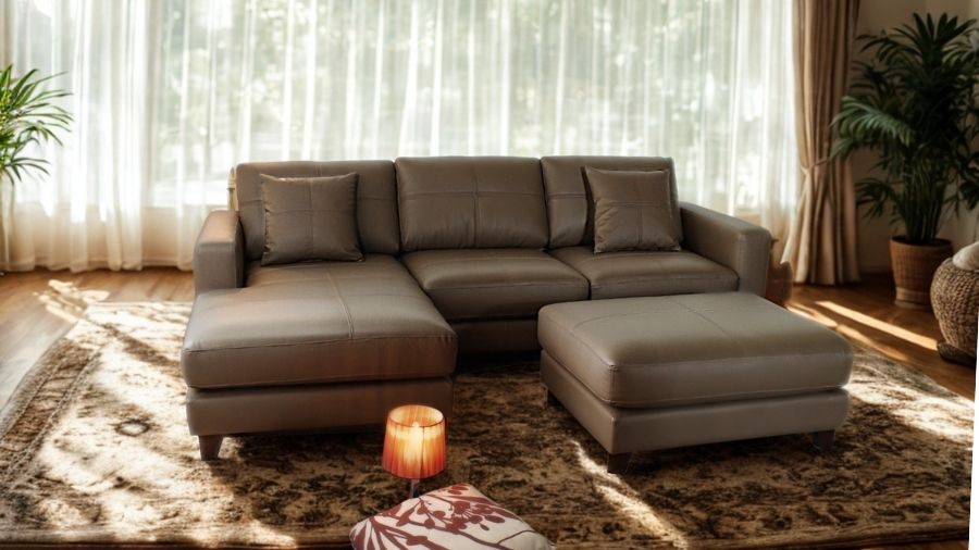 ソファ ソファー 革 レザー 本革 カウチソファ 3人掛けソファ ワイド 大型 コーナー L字 ローバック 3シート シンプル モダン 黒 Lelax Vivace-250 リラックス ヴィヴァーチェ 幅250cm 本革 半革 厚革1.5mm厚