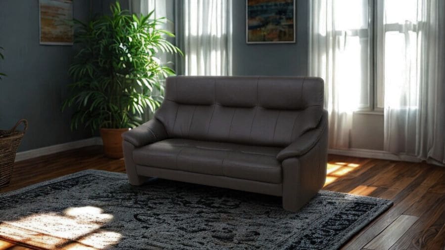 ソファ 革 レザー 本革 3人掛けソファ ワイド 3人掛け ハイバック コンパクト シンプル モダン リビング ダイニング Aurora アウローラ 選べる全7サイズ 幅188cm/178cm 本革1mm厚 半革【シート奥行き:奥浅タイプ】