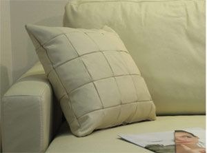 クッション イタリア製 本皮 本皮 総革 革 総皮 皮 座布団 背当て ソファ ソファー シート 本革 本皮 cu3b-45-154 ホワイト  ソファ おすすめ 家具 北欧 インテリア おしゃれ