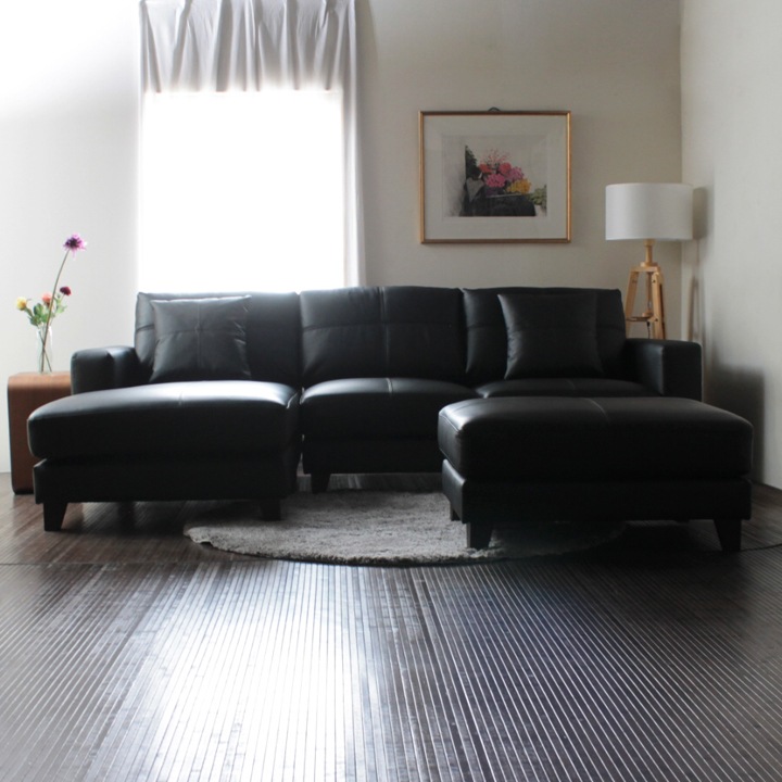 ソファ ソファー 革 レザー 本革 カウチソファ 3人掛けソファ ワイド 大型 カウチ コーナー L字 ローバック 3シート シンプル モダン 白 ホワイト Lelax Vivace-250 リラックス ヴィヴァーチェ 幅250cm 本革 総革 1mm厚