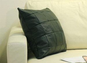 クッション イタリア製 本皮 本皮 総革 革 総皮 皮 座布団 背当て ソファ ソファー シート 本革 本皮 cu3b-45-659 ダークグリーン  ソファ おすすめ 家具 北欧 インテリア おしゃれ