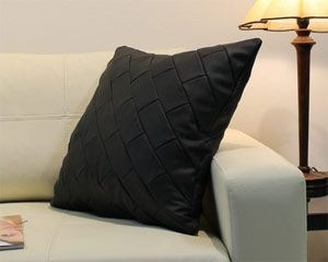 クッション イタリア製 本皮 本皮 総革 革 総皮 皮 座布団 背当て ソファ ソファー シート 本革 本皮 cu2-55-97 ブラック  ソファ おすすめ 家具 北欧 インテリア おしゃれ