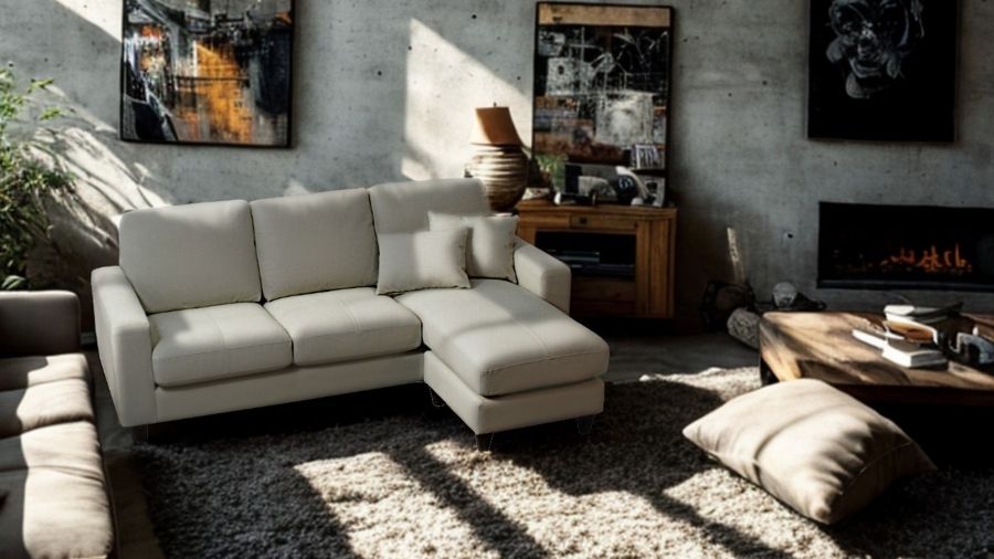 ソファー 革 レザー ソファ 本革 カウチソファ 3人掛けソファ コンパクト コーナー L字 ローバック 3シート シンプル モダン ポケットコイル 白 ホワイト Lelax Valencia-C リラックス バレンシア 幅198cm 本革 半革 1mm厚