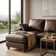 本革 カウチソファ 3人掛け バレンシア-C Valencia-C ソファー 高級 コンパクト 198cm コーナーソファ L字 左右組み替え オットマン 分離 ポケットコイル ローバック ローソファー 脚高 選べる モダン 【Valencia-C リラックス バレンシア 幅198cm 本革 半革 1mm厚 LELAX】