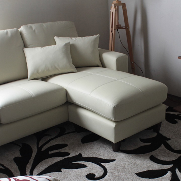 ソファー 革 レザー ソファ 本革 カウチソファ 3人掛けソファ コンパクト カウチ コーナー L字 ローバック 3シート シンプル モダン ポケットコイル Lelax Valencia-C リラックス バレンシア 幅198cm 本革 半革 厚革1.5mm厚