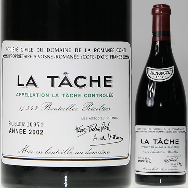 DRC ラ・ターシュ 2004 [750ml]<BR> | フランス,ブルゴーニュA.O.C.