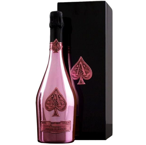 飲料・酒 Armand de Brignac 赤 シャンパン ボックス入り