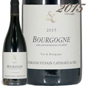 2015 ��������� ���ƥ������� �֥르���˥� �롼���� �֥磻�� �ɸ� 750ml Domaine Sylvain Cathiard Bourgogne Rouge