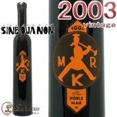 ���� ���� �Υ� �ߥ����� ���� �� �Ρ��֥� �ޥ� 2003<br>�Ÿ� �ǥ����ȥ磻��  375ml<br><br>Sine Qua Non Mr.K The Noble Man 2003