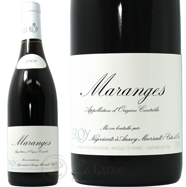 メゾン・ルロワ マランジュ 2009 マランジュ 2009 メゾン ルロワ 蔵出し 正規品<br>赤ワイン 辛口 750ml