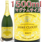 ����ɥ� ���륨 �ɥ꡼�� ������ơ��� 2002 <br>�ޥ��ʥ� �����ѥ� �� �ɸ� 1500ml ������ <br><br>Andre Clouet Dream Vintage 2002 Magnum