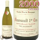 ���ƥ꡼ �ɥ����� �ݥ륷���<br>��륽�� �ץ�ߥ� ����� �� ����ȥ� 2000 ������<br>��磻��ɸ� 750ml<br><br>Monthelie Douhairet Porcheret<br>Meursault 1er Cru Les Santenots 2000