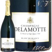 NV �֥��å� �֥��� �֥�� �ޥ��ʥ� �ɥ����å� ������ �����ѥ� ˢ �� 1500ml Delamotte Brut Blanc de Blancs Magnum