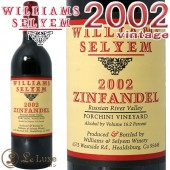 [2002]����ե���ǥ� �ե�������� ������䡼��<br>�����ꥢ�ॺ ���ꥨ��<br>�֥磻�� �ɸ� �ե�ܥǥ� 750ml<br><br>Williams Selyem<br>Zinfandel Forchini Vineyard 2002