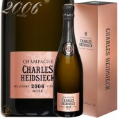 ������ ���ɥ��å�  ���� ������ơ��� 2006 Ȣ����<br>�����ѥ� ROSE ˢ �ɸ� 750ml<br><br>Charles Heidsieck Rose Millesime NV BOX