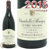 ��ɥ� �Х���<br>�����ܡ��� �ߥ奸�ˡ� �ץ�ߥ� ����� �� ���� 2015<br>������ �֥磻�� �ɸ� 750ml<br><br>Domaine Hudelot Baillet<br>Chambolle Musigny 1er Cru Les Cras 2015