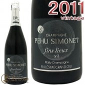 �ڥ� �����<br>�ե��� ��塼 �˥� ��� �ȥ��� �ޥ��� ����� �����<br>�֥�� �� �Υ�� 2011 ������ �����ѥ� �� �ɸ� 750ml<br><br>Pehu Simonet<br>Fins Lieux No.3 Grand Cru<br>Mailly Champagne Blanc de Noirs Extra Brut 2011