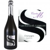 NV �֥��å� ����� ����� ������� M ������� ����� ������ �����ѥ� �ɸ� ��磻�� ˢ Seconde Simon Brut Grand Cru Cuvee M