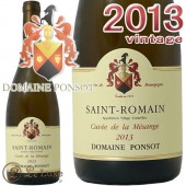 �ݥ� ���� ���ޥ� ������� �� �� �᥵�󥸥� �֥�� 2013<br>��磻�� �ɸ� 750ml<br><br>Domaine Ponsot<br>Saint Romain Cuvee de la Mesange Blanc 2013