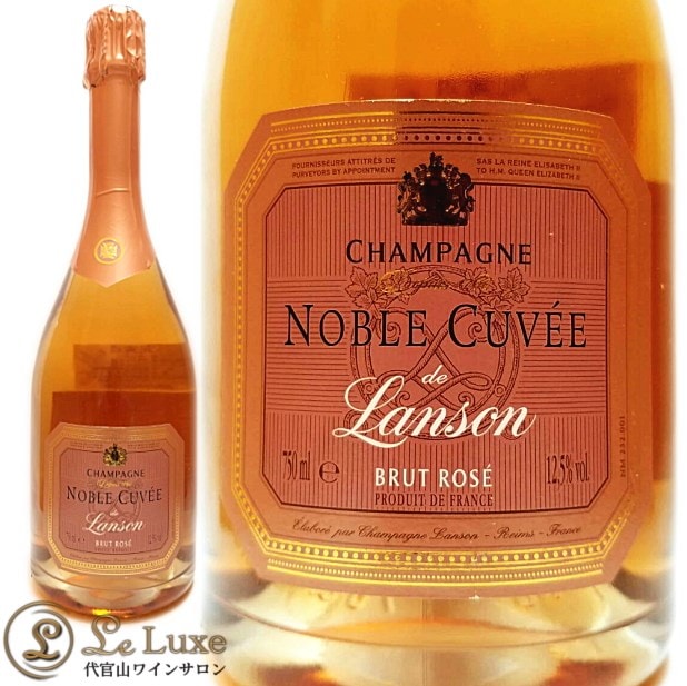 󥽥 Ρ֥롦֥åȡ[NV] ѥ/ROSE/ɸ [750ml] Lanson Noble Cuvee Brut Rose NV