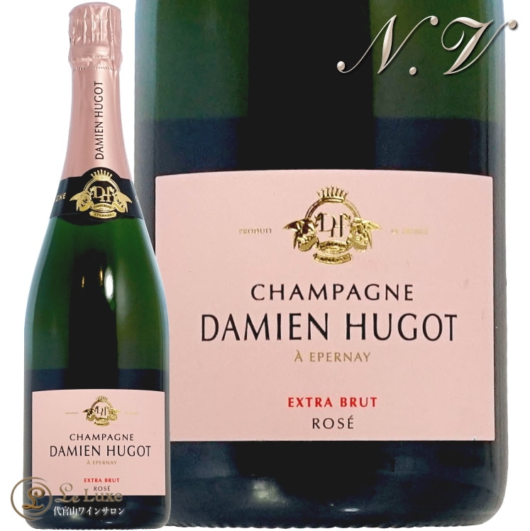 NV �֥��å� ���� ���ߥ��� ������ ������ �����ѥ� �ɸ� ROSE 750ml Damien Hugot Champagne Brut Rose