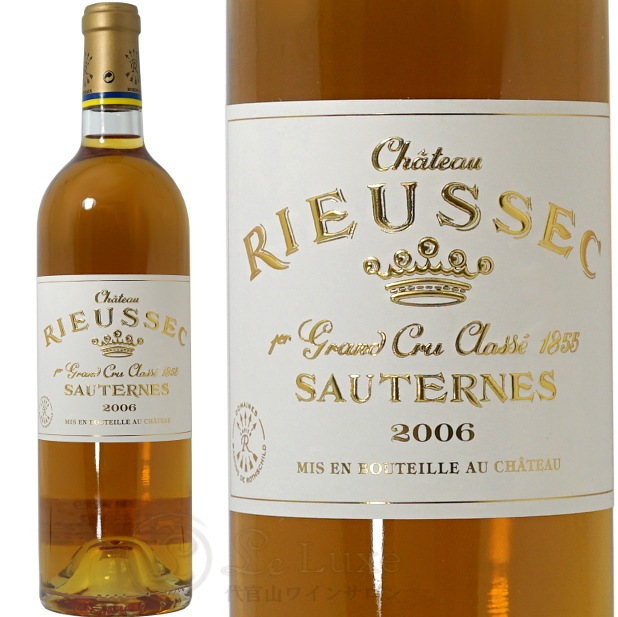 2006]シャトー リューセック A.O.C.Sauternes<br>貴腐ワイン 白(甘口