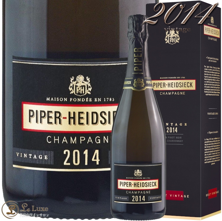 2014 ֥å ơ ѥѡ ɥå ե ܥå ʥѥ ɸ  750ml Piper Heidsieck Brut Vintage Gift Box