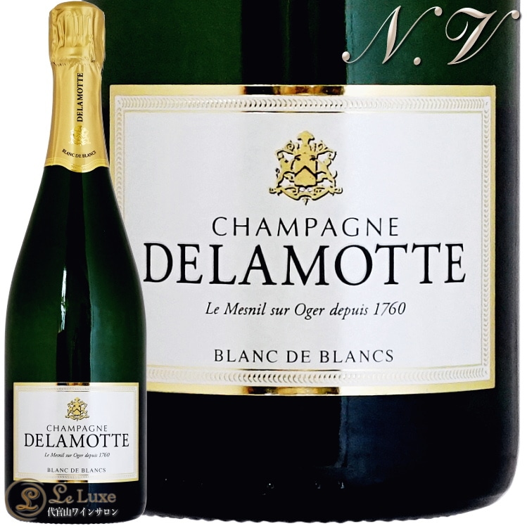 NV �֥��å� �֥��� �֥�� �ɥ����å� ������ �����ѥ� ˢ �� 750ml Delamotte Brut Blanc de Blancs 