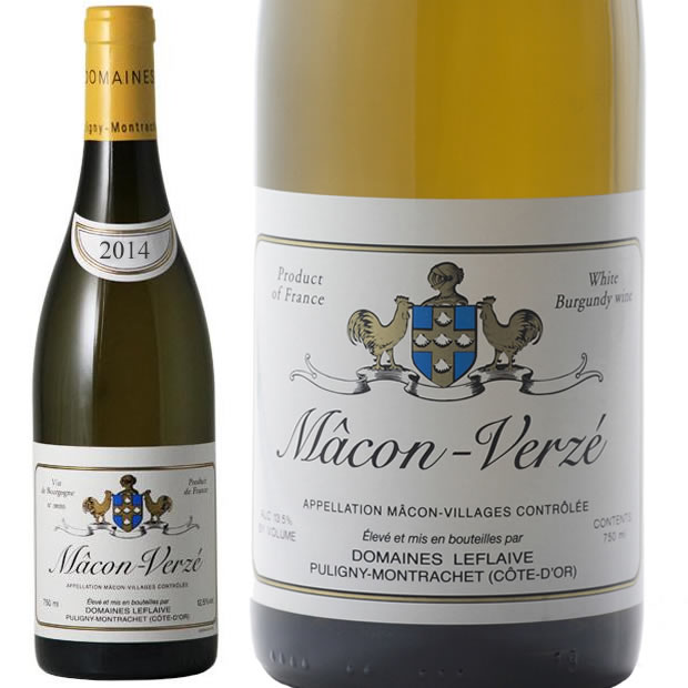 2014 �ޥ��� �����를 �ɥ᡼�� ��ե졼�� ������ ��磻�� �ɸ� 750ml Domaines LEFLAVE��Macon Verze